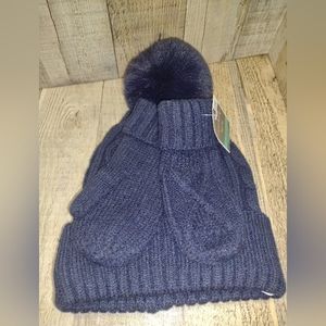 Kids hat and mittens set